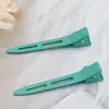 5,5CM clipe de cabelo sem costura cor de doce clipe de cabelo feminino menina diy clipe fofo clipe de metal geométrico ponta de clipe