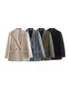 Comércio Exterior Transfronteiriço Spot Outono e Inverno 2025 Novo Blazer Casual de Alta Qualidade para Mulheres