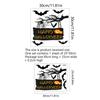 MS6280-ZY Halloween Murciélago Araña Creativo Adhesivos de Pared Pared de Fondo Sala de Estar Dormitorio Pared Adhesivos de Pared Decorativos Simples