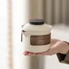 Yunchen Set de Té Portátil para Viaje suit Camping al Aire Libre Oficina Actividades Comerciales Taza Expresa Bolsa de Almacenamiento Regalo