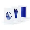 Huellas de Patas de Gato y Perro Transfronterizas, Almohadilla de Tinta para Huella Conmemorativa del Primer Cumpleaños del Bebé, Almohadilla de Tinta Sin Lavado, Almohadilla de Tinta
