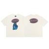 San Miguel Dibujos Animados Americanos Animación Verano Casual Suelto Algodón Pesado Manga Corta Camiseta de Moda para Hombre