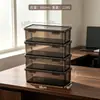Caja Organizadora para Clasificar Tazas de Té Bnbs Caja para Comida para Llevar Caja Larga Transparente para Guardar Cuentas