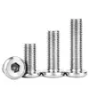 Tornillo de cabeza plana biselada de acero inoxidable 304, perno para muebles, tornillo de cabeza hexagonal invertida M2-M12