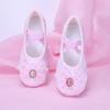 Nuevos Zapatos de Baile de Rendimiento Rosas para Niños y Niñas Suela Suave Niñas Princesa Bebé Niño Pequeño Niños Ballet 8027