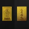 Decoração Wenshu com Folha de Ouro Imitação para Celulares, um Amuleto da Sorte para Passar em Provas e Alcançar o Sucesso