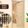 Nueva Cortina de Perlas de Cristal Artificial Cortina para Puerta de Dormitorio Cortina Divisoria Pasillo de Entrada Balcón Baño Sin Taladro Cortinas Colgantes para Sala de Estar