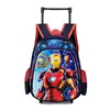 Mochila Escolar con Ruedas Modelo Nuevo Transfronteriza para Niños de 12 Pulgadas, Mochila de Estudiante de Primaria Rígida, Mochila Escolar de Jardín de Infancia con Dibujo de Kuromi
