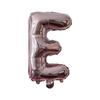 Balão estilo americano fino 16 polegadas letras minúsculas A-Z aniversário casamento decoração de quarto balão de filme de alumínio atacado
