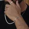 Temu nuevas explosiones creativo simple temperamento traje de joyería de acero inoxidable para hombre fabricantes mayoreo