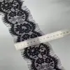 Ribete de Encaje de Pestañas No Elástico de 10 cm de Ancho para Ropa Faldas Accesorios DIY Lencería Tejidos Borde de Encaje