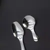 Cuchara de Acero Inoxidable 304 Cuchara de Té Creativa Cuchara Doméstica para Niños Cuchara de Postre Cuchara para Helado Pala de Té Cuchara Medidora Regalo