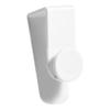 Gancho simple de 2 piezas para puerta de gabinete engrosado estilo japonés, cocina, baño, gancho para puerta trasera sin perforaciones, venta caliente transfronteriza