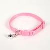 Correa de nailon para mascotas collar de gato hebilla de seguridad hebilla de gato correa de color Campana mascota collar de gato multicolor colorido
