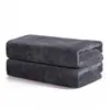 Brocado de Poliéster 300g 35x75 Toalha Absorvente Liso Não Solta Fiapos Turban para Salão de Beleza Toalha para Secar Cabelo de Barbearia Presente