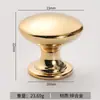Manija Moderna Minimalista de Aleación para Puerta de Gabinete Estilo Europeo K Oro Francés Lujo Ligero Manija de Puerta de Armario Tirador Pequeño para Cajón de Gabinete