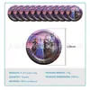 Decoração de Festa de Aniversário Frozen II Elsa e Anna Utensílios de Mesa Toalha de Mesa Guardanapo Conjunto Balões Pratos de Papel de Mesa