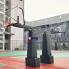Suporte de Basquete Externo Interno Adulto Padrão Treino em Casa Cesta para Enterrar Levantar Estrutura de Basquete