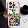 Adequado para Escada de Boneca Colorida Maçã 16 Capa de Celular 15Promax Marca da Moda Desenho Olho do Céu Iphone13/1