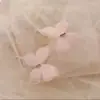 Cortinas de Encaje Mariposa Autoadhesivas Nuevo Tul de Tres Capas Accesorios DIY Decoración Fresca Hada Lazo