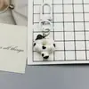 Chaveiro Pingente Donut de Gato Divertido Desenho Animado Charme para Bolsa Casal Melhor Amigo Presente Acessórios Atacado