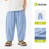 Colección de Jeans de LyocellPantalones para Niños de Dudu Verano Delgados para Bebé Pantalones Físicos Repelentes de Mosquitos Ropa de Verano