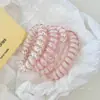 2025 Estilo Coreano Elástico Alto Espesso Corda de Cabelo Feminino Acessório de Cabeça Simples Lata de Elástico de Cabelo Rabo de Cavalo Alto Elástico de Cabelo