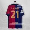 242526 Barcelona Bayern Chelsea Segunda Equipación Alterna Edición Aniversario Número de Jugador Estrella Estampado Versión Champions League Kane Lewandowski Palmer