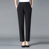 Pantalones para mujeres de mediana edad y mayores, pantalones de primavera y otoño para madres, pantalones gruesos y sueltos para ancianos, ropa de abuela, ropa exterior informal de cintura alta