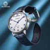 Reloj Mecánico de Moda Nuevo y Tendencia Resistente al Agua Calendario Dual Grande Totalmente Automático Reloj Mecánico para Hombre Agente Mayorista