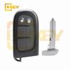 Adequado para Dodge Jeep Free Light 2 Chaves 3 Chaves 4 Chaves Car Key Shell Smart Remote Control Shell
