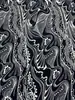 Tecido cetim liso estampado para vestidos femininos, camisas, calças, acessórios, elásticos de cabelo, tecido floral, popular na Europa e na América