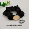 Yingyi Joyería DIY Base de Coletero de Satén Brocado Song con Ranura y Cubierta Nuevo Estilo Chino Material para Adorno de Cabeza