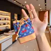 Bolsa para Monedas de Lujo Nueva y Moderna con Monograma de Cerezas Lv, Accesorio Versátil de Moda y Bolsa de Almacenamiento