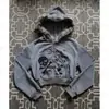 Comercio Exterior Transfronterizo Europeo y Americano Venta al por Mayor Oscura Y2K Cuello de Piel Ajustada Sudadera con Cremallera para Mujer Chaqueta Pulóver
