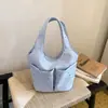 Bolsa Grande de Grande Capacidade Estilo Preguiçoso Transfronteiriça para Mulheres 2026 Novo Modelo Bolsa de Ombro de Grande Capacidade Bolsa de Mão Versátil Casual Bolsa Saco