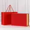 Caja de Regalo con Tapa Abatible en Forma de Libro Logotipo Personalizado Caja de Regalo Magnética en Forma de Libro Caja para Cosméticos Caja para Té Embalaje