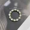 Nuevo estilo anillo pequeño estilo fragante joyería diamante perla aleación accesorios de temperamento pendientes vintage accesorios para el cabello materiales hechos a mano