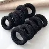 Goma para el pelo Engrosada y Ampliada para Mujer 2025 Banda Elástica de Cola de Caballo de Moda Anillo para el Pelo Cubierta de Cuero Estilo Grueso
