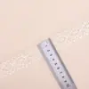 Borda de babado de renda de algodão não elástica para acessórios de cabelo DIY feitos à mão, decoração de bonecas, tecido e acessórios de vestuário