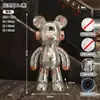 Mochila da Moda da Internet Desenho Animado DJ Urso Mecânico Ornamentos Grandes de Chão Decoração Lateral de Sala de Estar Gabinete de TV Sofá High-end
