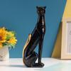 Adornos de resina de leopardo con transferencia de agua, coloridos y transfronterizos, para decoración de ventanas, escritorios, hogar, regalo, pequeños adornos.