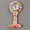 Venta al por mayor directa de fábrica, reloj de enfermera de silicona, reloj de enfermera de silicona con transferencia de agua, color del reloj de enfermera, reloj de enfermera