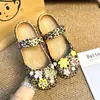 Zapatos de ballet con estampado de lunares estilo Ins, leopardo KT, accesorios para DIY, dijes de zapatos de moda y versátiles, hebillas decorativas para zapatos con agujeros