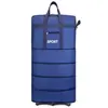 Bolsa de Equipaje Plegable Universal con Ruedas Extendida 158 Bolsa de Envío Aéreo Capacidad Súper Grande Estudio en el Extranjero Mudanza Bolsa de Viaje