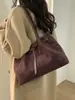 Bolso de gamuza para mujer, gran capacidad, nuevo bolso de hombro vintage esmerilado otoño e invierno 2026, bolso tote de alta gama para el trabajo