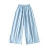 Pantalones de Pierna Ancha de Moda Estilo Americano para Street Dance, Pantalones Cargo Holgados con Cintura Elástica y Cordón, Pantalones de Baile Casual Versátiles, Pantalones de Chándal