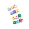 Corea del Sur Dongdaemun Temperamento Corazón de Niña Infantil Dulce Celebridad de Internet Ins Hyun-a-Kim Clip de Flequillo Floral Combinación Perfecta Clip Lateral Femenino