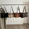 Bolso de Mano Versátil Estilo Coreano para Viajes Diarios para Mujeres 2026 Nuevo Gran Capacidad Colorido de Bloques Patchwork Bolso de Hombro Único para Mujer