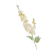 Flor de simulación delphinium jacinto ceremonia de boda salón de bodas guía fila de flores decorativa 2 horquillas arreglo floral flocado con flor hotel